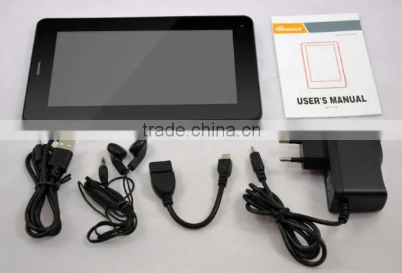 Multi point touch 3G phone 7 inch tablet pc android smart tablet pc DDR3 512MB HD 800/480 pixel