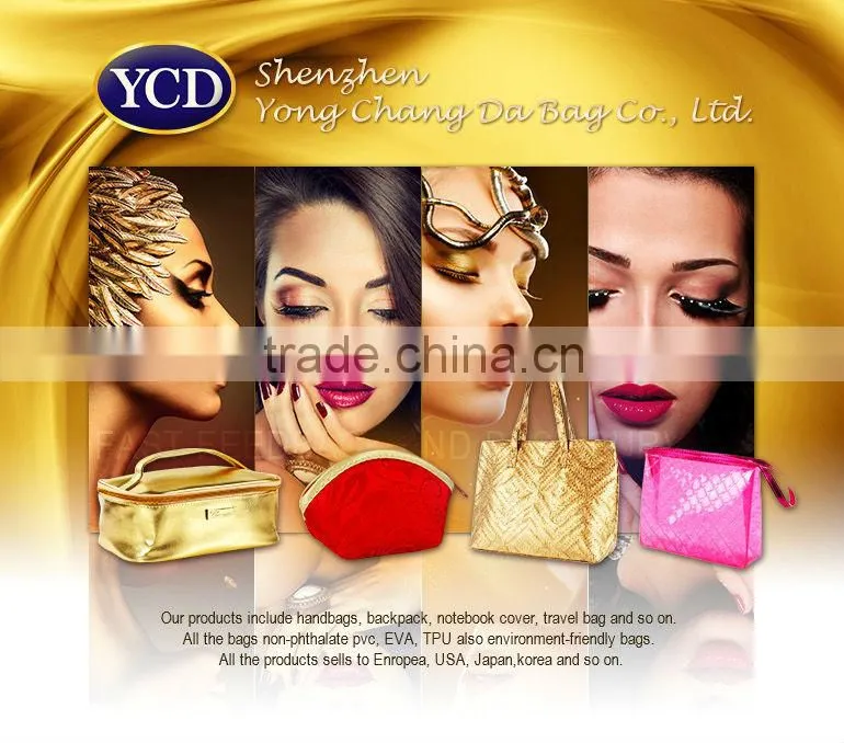 2015 Fashion Handbag Cotton Cosmetic Bag With Printing