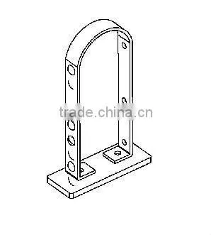 TAPON DE BANA Metal Pipe End Cap for 13x38mm rect.