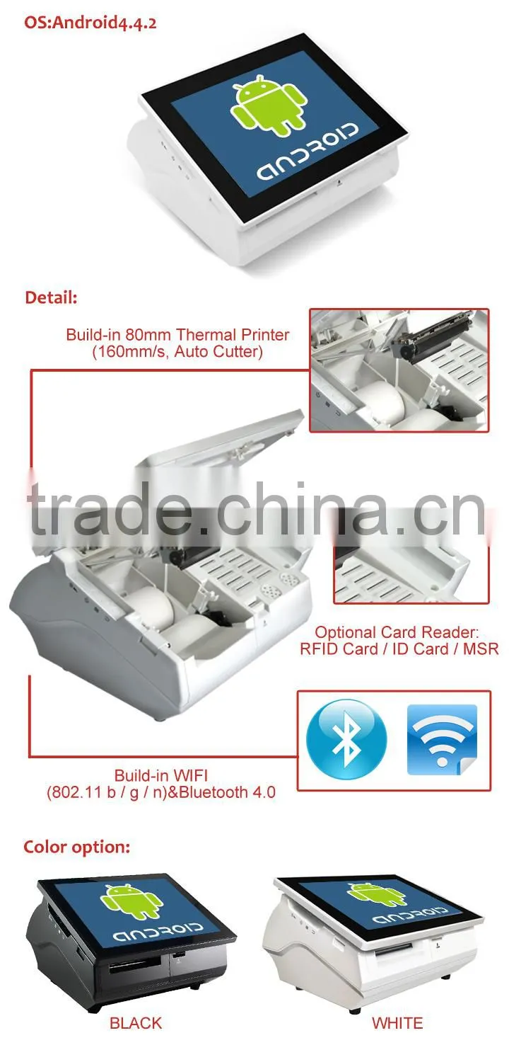 IZP026 Android Tablet POS Capacitive Screen Cashier Machine in Philippines Market