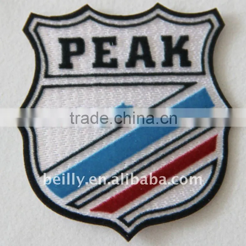 High quality promotional silicone reflective patch