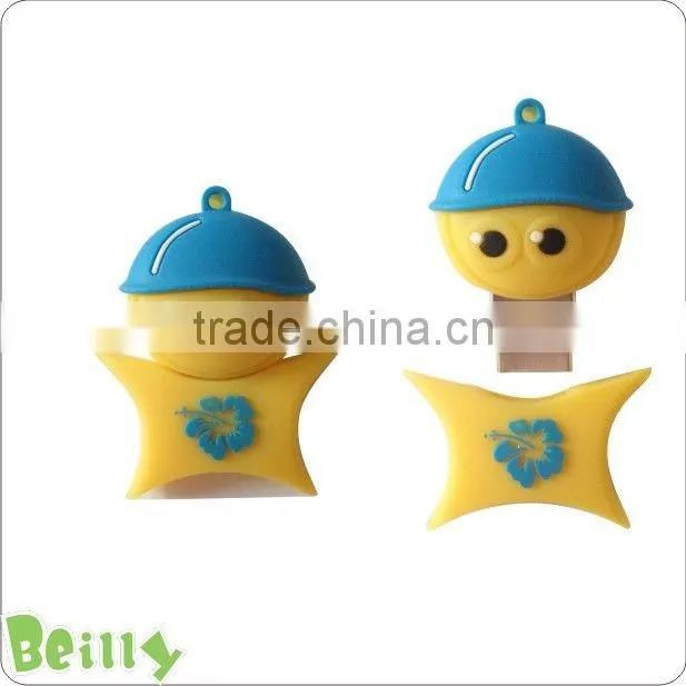 The most fashion popular cute multicolour mini animal USB cover