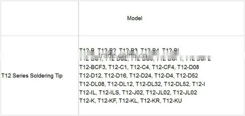 Hot Selling Solder Iron Tip Soldering Kit Tip for Hakko FX951Soldering Station Bits