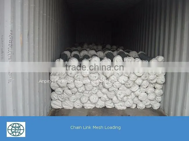 high quality Chain Link Fence Galvanized Steel Wire with Vinyl Coating