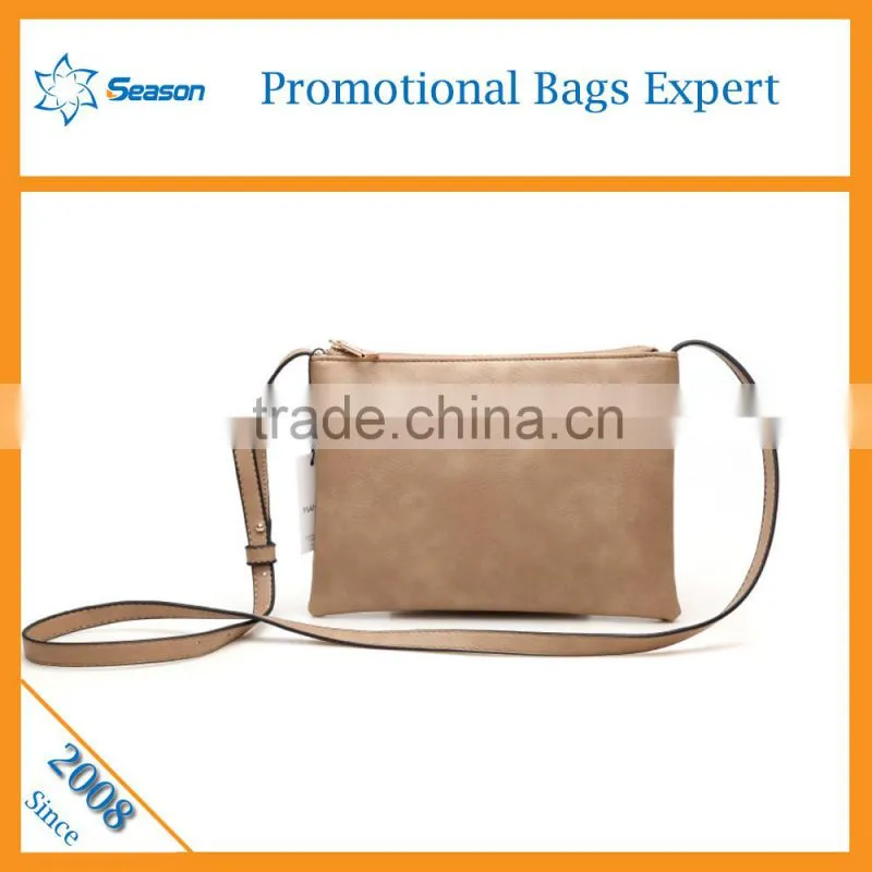 Women fashion long strip shoulder handbag PU bags shoulder bag in stock