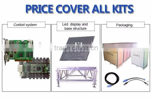 PH4 Indoor Rental LED Screen 768*768mm