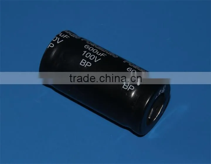 CBB25 25mm Axial Non Polarized Aluminum Electrolytic Capacitor and MEA Metallized Polypropylene Film Capacitor for audio speaker