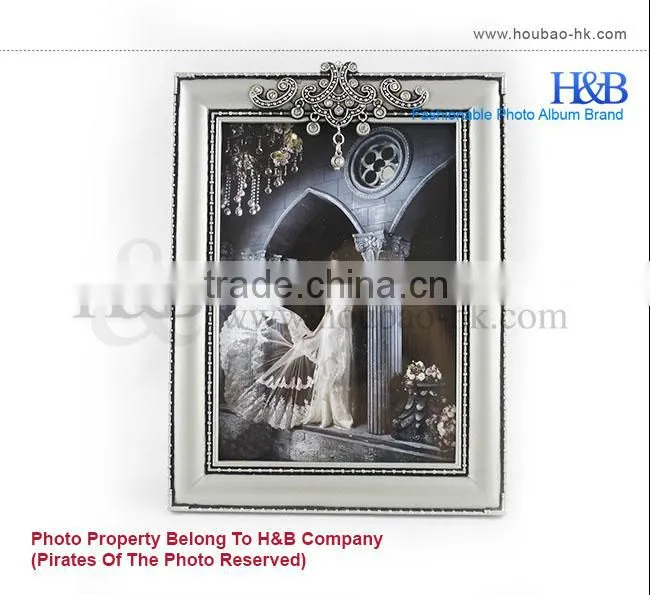 H&B new 4*6 5*7 8*10 metal wedding digital photo frame