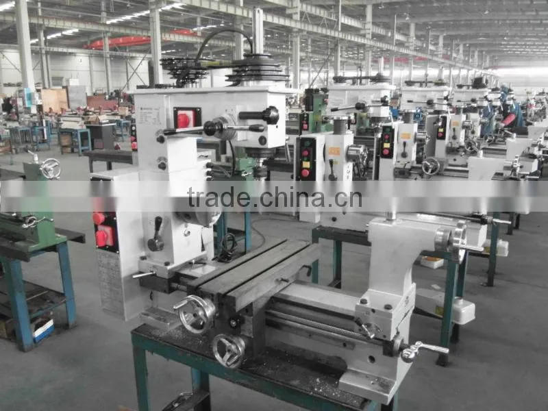 HQ500 combo lathe / milling head and bed