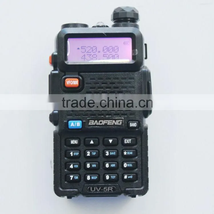 Baofeng VHF/UHF UV-5R Dual Band walkie talkie/two way radio / interphone