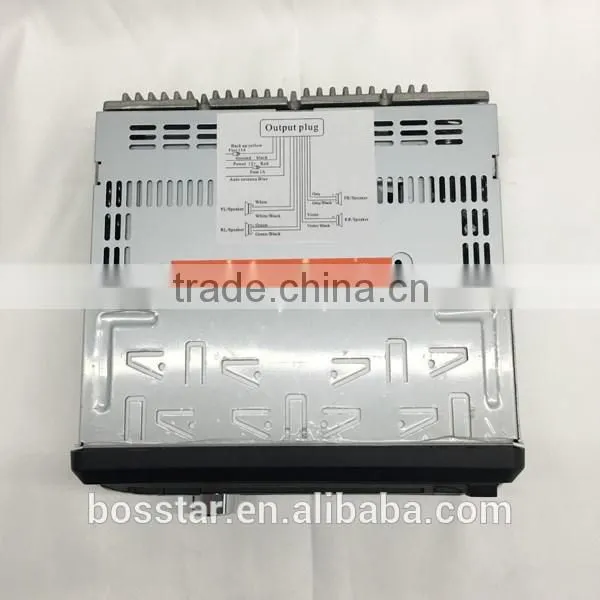 fixed panel 12v 24v single din oem quality car DVD CD MP3 player with FM AM receiver for fiat