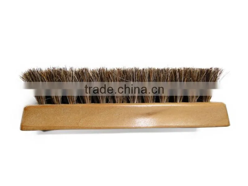 Wholesale hot sale horse hair shoe brush