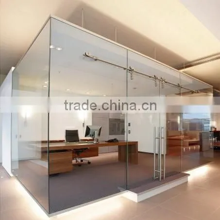 High Quality Security Glass Partition Price