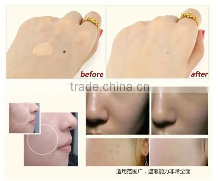 8pcs/lot Japan Brand Mingyan Naturactor Beauty Foundation Concealer Cream 9 Colors naturactor foundation