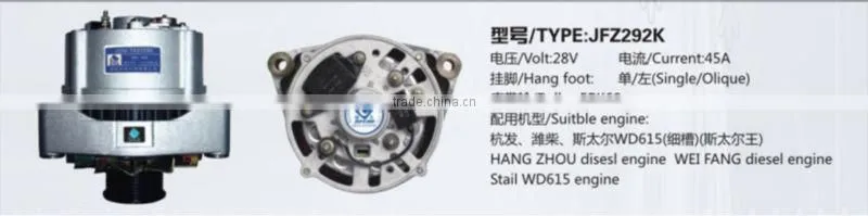 High Quality alternator parts manufacturer