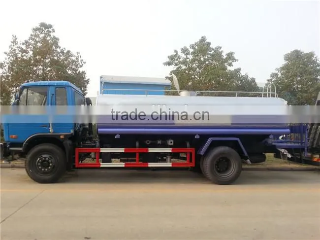 CLW 4*2 water tank truck water spray truck for sale abroad