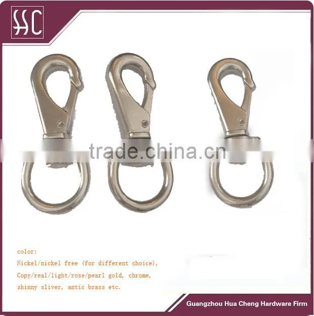 brass double snap hook dog hook bag accressary