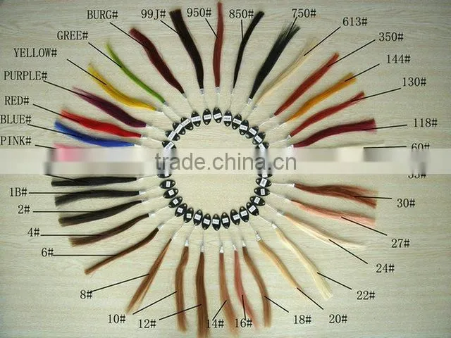 Tangle free and no shedding virgin human hair extension wholesale with excellent service