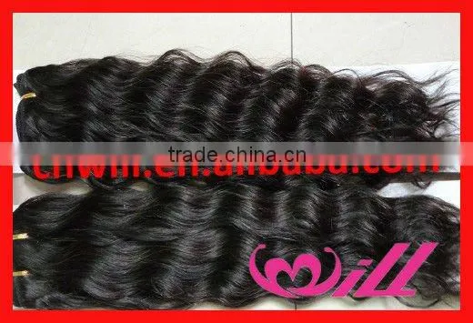Pretty Gold Human Hair Jerry Curl Hair Bulk Human Remy Hair Extension