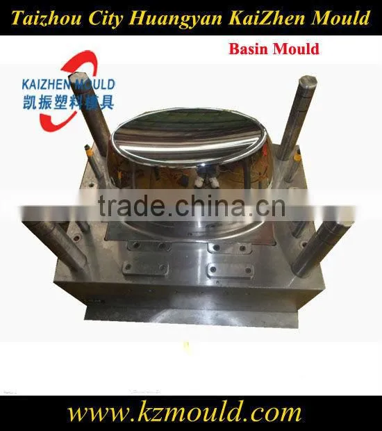 Injection plastic washbowl mould