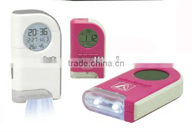 2014 new design with LED light digital table clock
