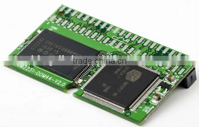 Horizontal 44 pin IDE flash DOM 1GB-32GB 2 Channels