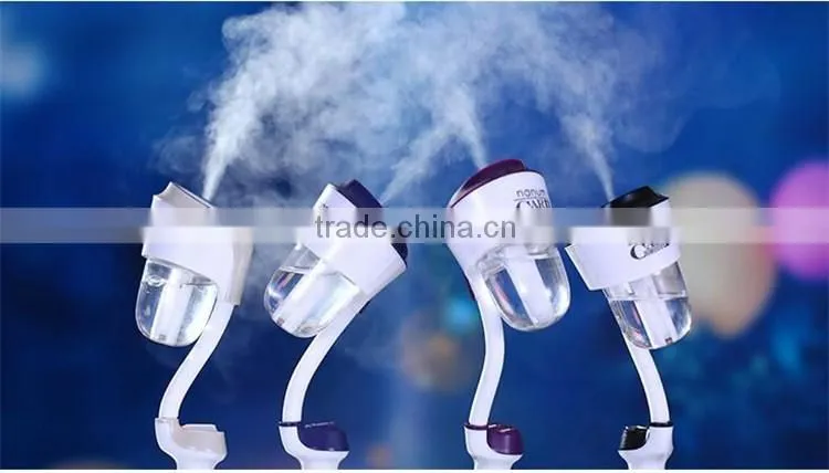Latest second generation car aroma humidifier cool ultrasonic nanum car air diffuser