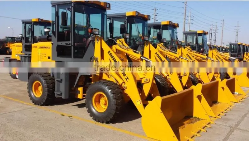 LG820E china made 40 kw 4 wd wheel loader for sale with low price
