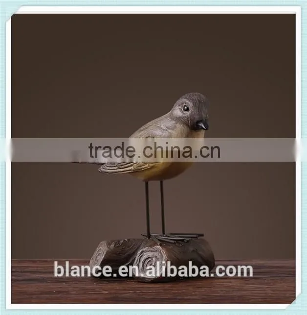resin bird figurine bird statue love birds for indoor home decoration