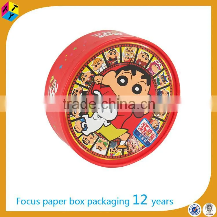 wholesale round cylinder cardboard gift box cute packaging