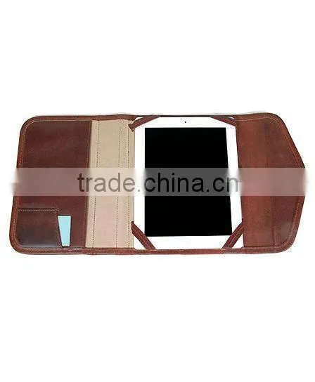 Leather Stand and Notebook Case for Ipad