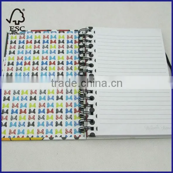 A5 spiral hardcover notebook