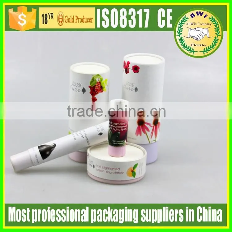 deodorant paper tube packaging paper tube for lip balm