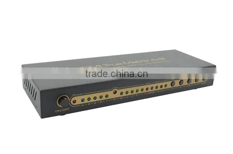 LM-HD402 HDMI Matrix 4 in 2 out Support Optical Audio