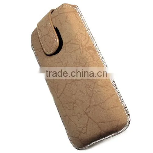 Mobile Phone Leather Pouch For Wiko OZZY