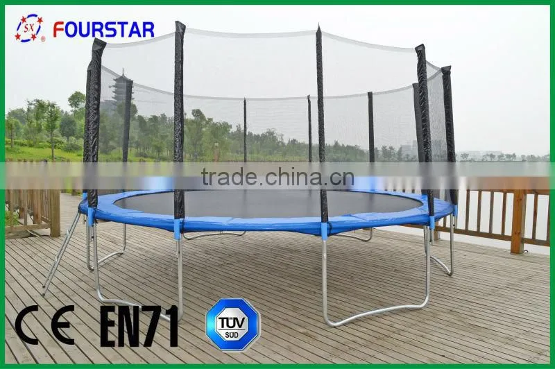 Big 16 FT Trampoline With Ladder And Safety Net