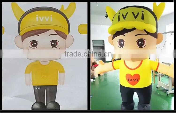 hot sell giant inflatable dog animals model /inflatable characters replica for inflatable advertising model