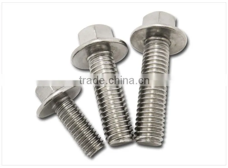 underquote Supplier from China GT DIN6912 Stainless Steel a2 a4 Hex Head Flange Bolt Gr 8.8