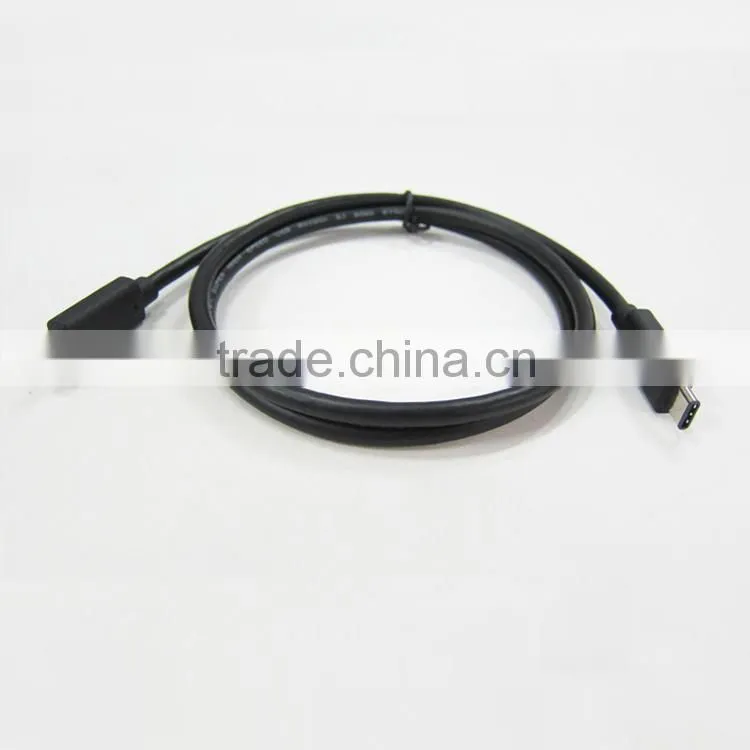 Black 1Meter micro usb data cable for smart phone for Apple New Macbook 12inch Nokia N1 Tablet