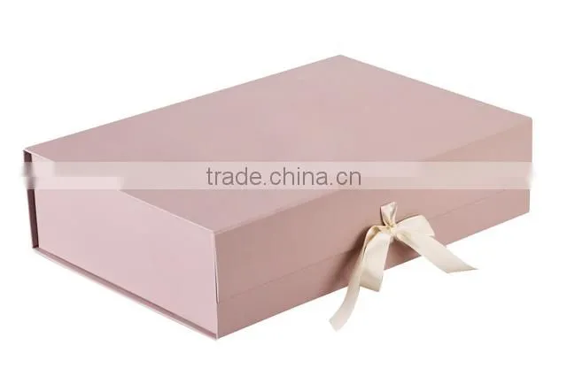 2015 factory price high quality folding box board&wedding gift folding box wholesale