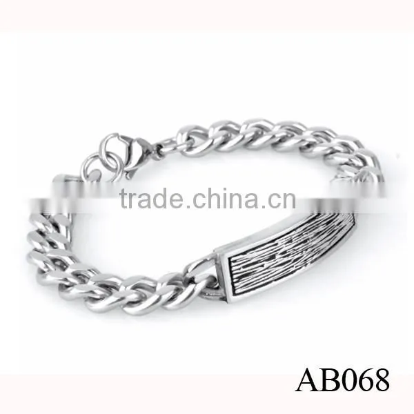 Customized Logo Bio Magnetic Bracelet Genuine Mens Handmade Braided Leather Jewelry Bracelet