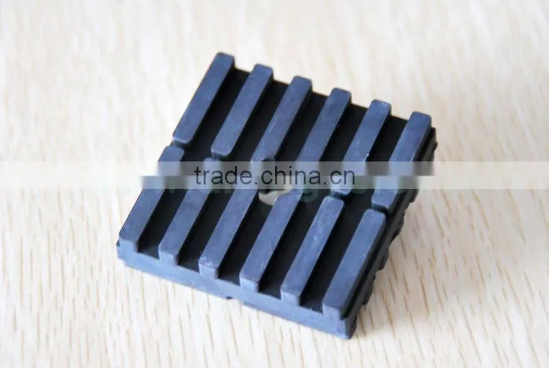 NR/SBR/NBR best selling soft high elasticity vibration isolator rubber pads