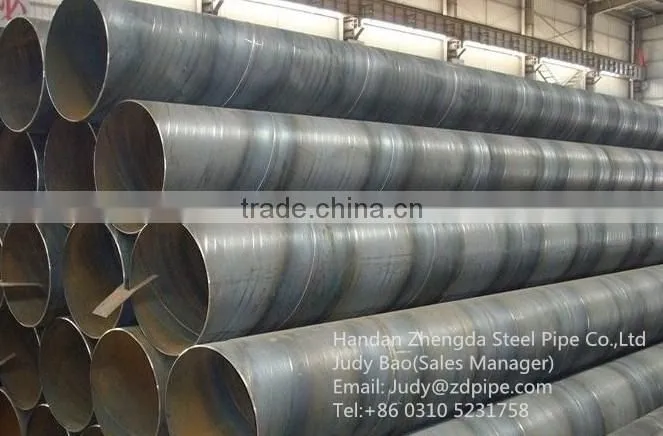 API 5L gas and oil spiral steel pipe