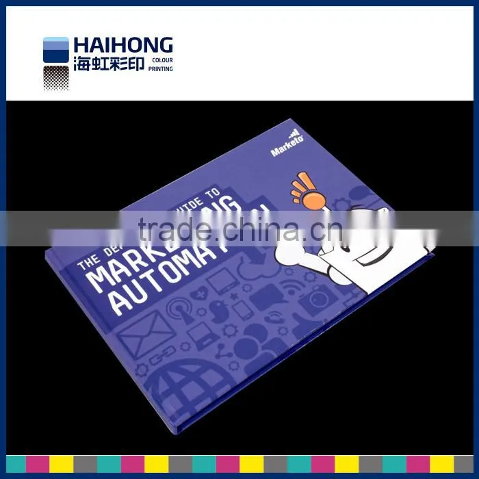 Hardcover book printing with large China printing company
