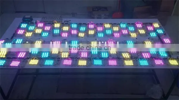 Arduino 4 leds 5050 rgb ws2801 square led module waterproof