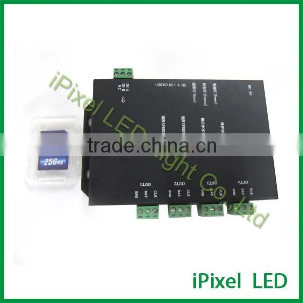 output 8000 pixels SPI controller with SD card