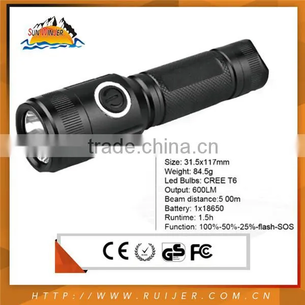 Quality Assurance And Durable Practical Diving Torch Led