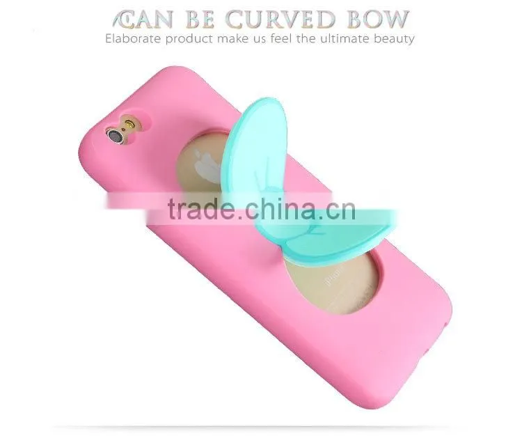 LZB lovely silicone mobile phone case for iphone 5s