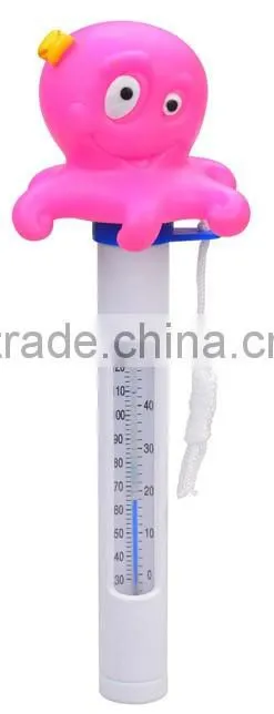 Floating Pool Thermometer Pro Premium Duck Shape Water Temperature Thermometers with String, Shatter Resistant