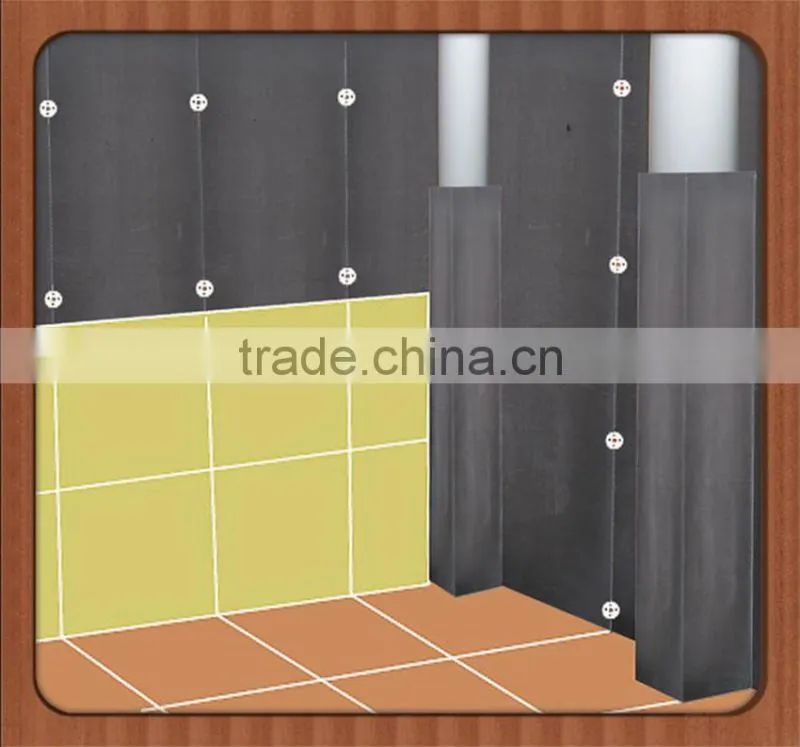 Pipe Boxing Angled Tile Backer Board